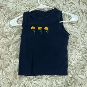 Flower tank top